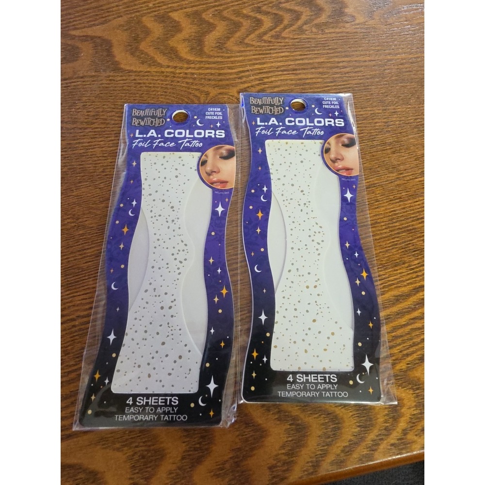 2x L.A. Colors Beautifully Bewitched Face Tattoo